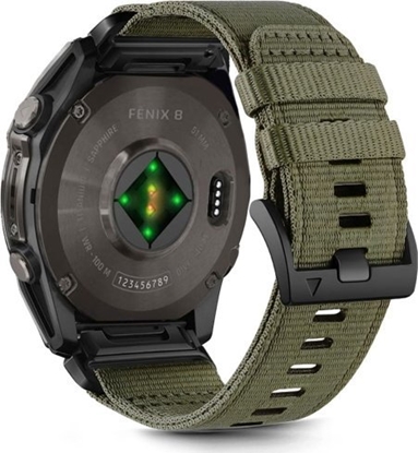 Picture of Tech-Protect TECH-PROTECT NYLON CLASSIC GARMIN FENIX 5X / 5X PLUS / 6X / 6X PRO / 7X / 8 (51 MM) OLIVE GREEN