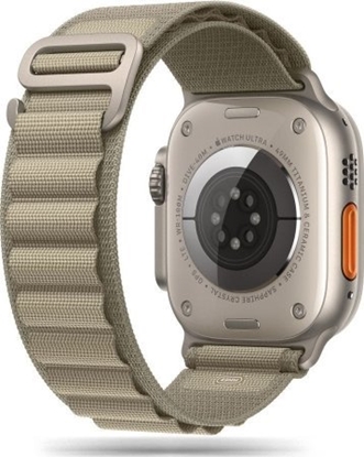 Picture of Tech-Protect TECH-PROTECT NYLON PRO APPLE WATCH 4 / 5 / 6 / 7 / 8 / 9 / SE / ULTRA 1 / 2 (42 / 44 / 45 / 49 MM) TITANIUM/OLIVE