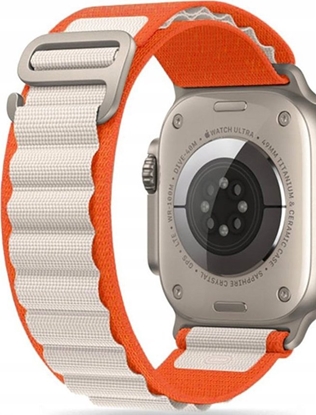 Picture of Tech-Protect TECH-PROTECT NYLON PRO APPLE WATCH 4 / 5 / 6 / 7 / 8 / SE / ULTRA (42 / 44 / 45 / 49 MM) ORANGE / MOUSY