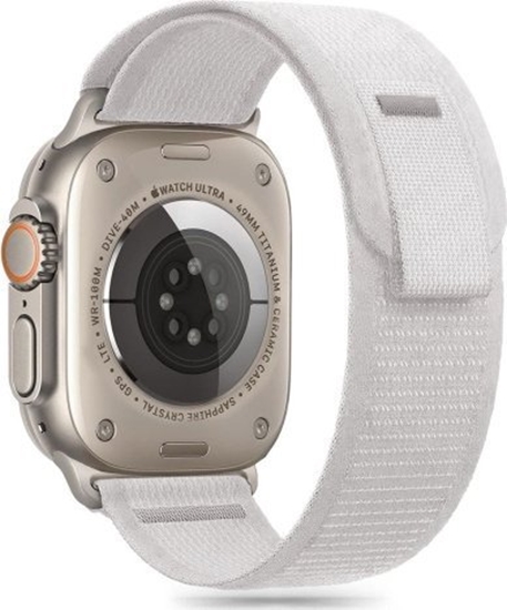 Изображение Tech-Protect TECH-PROTECT NYLON STRIPE APPLE WATCH 6 / 7 / 8 / 9 / 10 / SE / ULTRA 1 / 2 (44 / 45 / 46 / 49 MM) CRAYON GREY