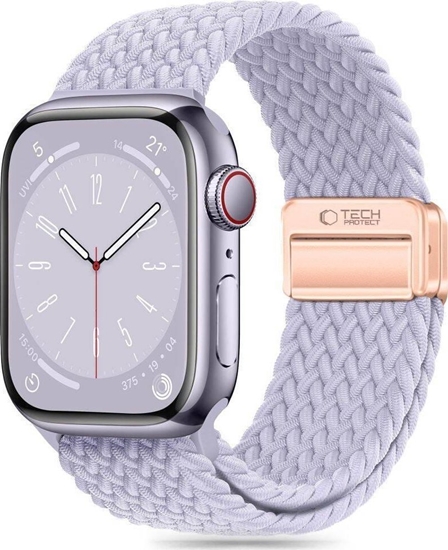 Изображение Tech-Protect TECH-PROTECT NYLONMAG APPLE WATCH 4 / 5 / 6 / 7 / 8 / 9 / SE (38 / 40 / 41 MM) PERIWINKLE