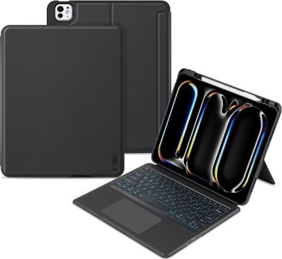 Изображение Tech-Protect TECH-PROTECT SCMAG PEN + KEYBOARD IPAD PRO 13 7 / 2024 BLACK