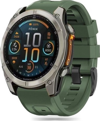 Изображение Tech-Protect TECH-PROTECT SILICONE GARMIN FENIX 5S / 5S PLUS / 6S / 6S PRO / 7S / 8 (43 MM) MILITARY GREEN
