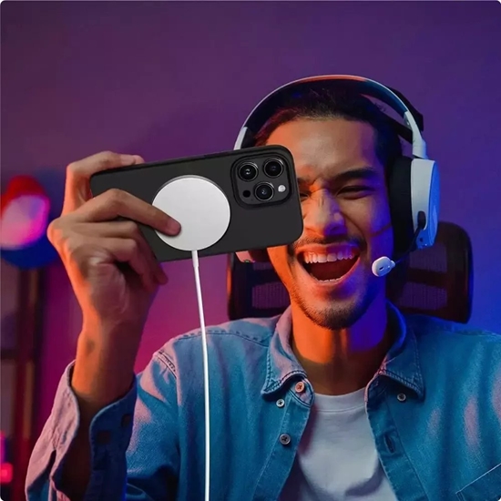 Picture of Tech-Protect Tech-Protect Silicone Magsafe do iPhone 13 / 14 czarny