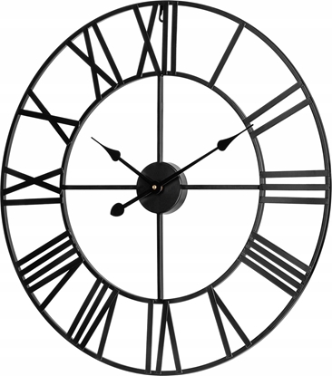 Picture of Teesa Aluminiowy duy zegar cienny 60 cm