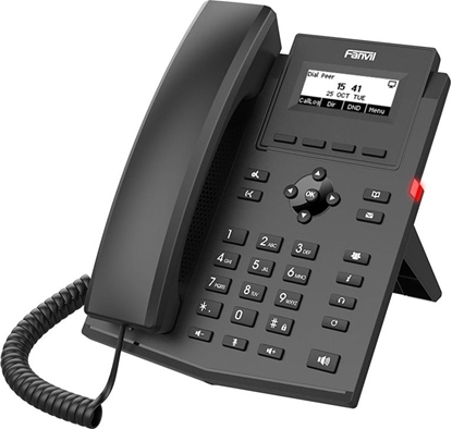 Attēls no Telefon Fanvil Fanvil X301G telefon VoIP Czarny 2 linii LCD