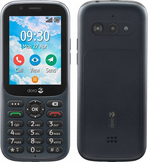 Picture of Telefon komórkowy Doro Doro 730X graphit (380472) - 40-47-1184