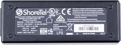 Picture of Telefon Mitel Mitel 802.3af POE Power Injector Universal