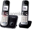 Picture of Telefon stacjonarny Panasonic KX-TG6812PDB Czarno-srebrny