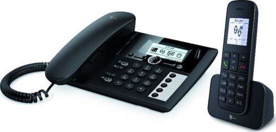 Picture of Telefon stacjonarny Telekom Sinus PA 207 plus 1 schwarz (40753987) - 40-35-6563