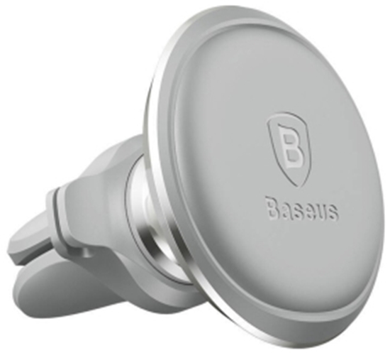 Изображение Telefona turētājs Baseus Magnetic Silver