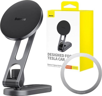 Picture of Telefona turētājs Baseus T-Space Silver