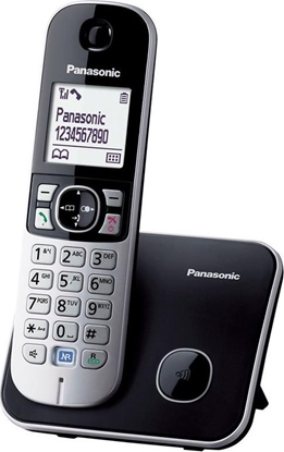 Изображение Panasonic | Cordless phone | KX-TG6811FXM | Built-in display | Caller ID | Metallic Grey