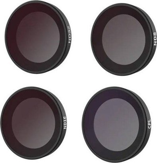 Picture of Telesin Zestaw 4 filtrów CPL/ND8/ND16/ND32 Telesin do kamery Insta360 GO3