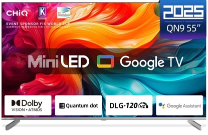 Attēls no Telewizor CHiQ M55QN9V Mini LED 55'' 4K Ultra HD Google TV