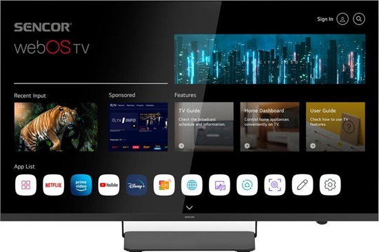 Picture of Telewizor Sencor SLE 43US850TCSB LED 43'' 4K Ultra HD WebOS