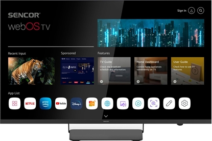 Изображение Telewizor Sencor SLE 55US850TCSB LED 55'' 4K Ultra HD WebOS