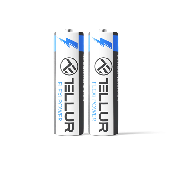 Picture of Tellur Flexi Power battery, Super Alkaline, AA LR6, 1.5V, 2 pcs/set