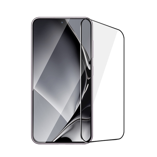 Picture of Tempered glass metal frame for Samsung Galaxy S22 Plus / S23 Plus black frame