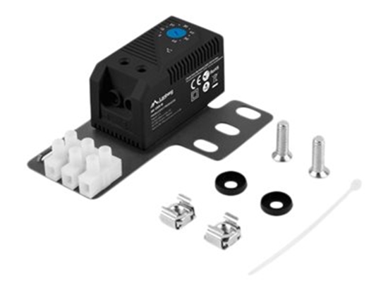 Изображение Lanberg Thermostat 10A für Rack mit 19" Halterung schwarz