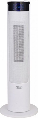 Изображение Adler Tower Fan Heater with Humidifier AD 7730 Ceramic, 2200 W, Number of power levels 2, Suitable for rooms up to 25 m², White