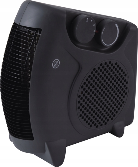 Picture of Termowentylator Volteno VOLTENO TERMOWENTYLATOR STOJCY-LECY 1000W/2000W CZARNY