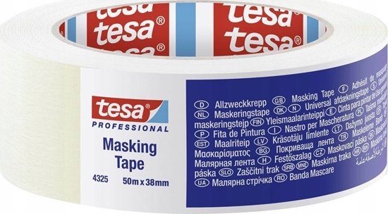 Picture of Tesa Masking Tape 50m x 38mm General Purpose white 04325