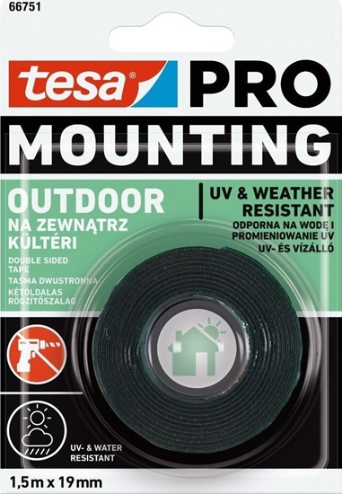 Picture of Tesa Tama monta.dwustr.pian.na zew.1,5m:19mm (h5575004) pro