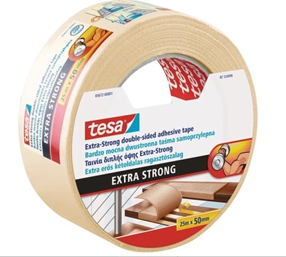 Picture of Tesa TESA DOUBLE-SIDED TAPE 25m x 50mm EXTRA STRONG
