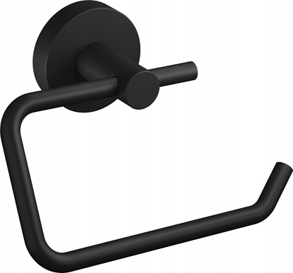 Picture of Tesa TESA MOON BLACK Porta carta igienica Colla Metallo