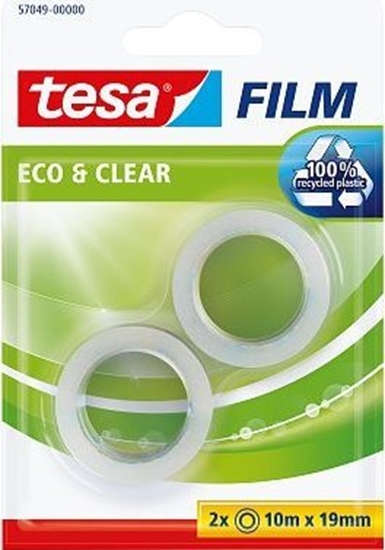 Picture of Tesa tesafilm eco&clear Rolle 10m 19mm Blister               2St.