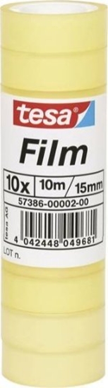 Изображение Tesa tesafilm® Standard, pack of 10, 15mm x 10m