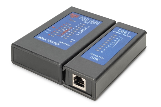 Picture of Digitus Cable tester, network, RJ45, Single side Tester