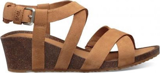 Picture of Teva W'S Mahonia Wedge Cross Strap, CPM, 38 (us 7); uk 5