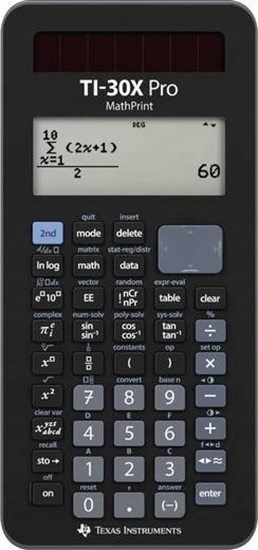 Изображение Texas Instruments TI 30X Pro MathPrint