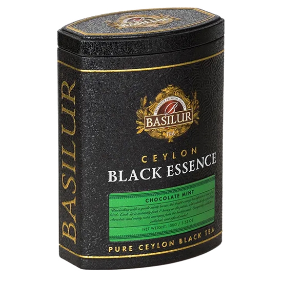 Picture of Tēja melnā Black Essence Chocolate Mint kārbā 100g