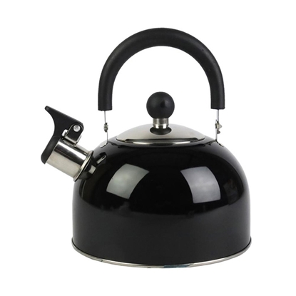 Attēls no Tējkanna Karl Hausmann ar svilpi melna 2L nerūs.tēr.