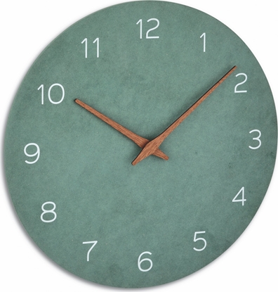 Picture of TFA 60.3054.04 Analogue Wall Clock jade green