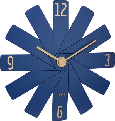 Picture of TFA Clock in the box blue Wall Clock