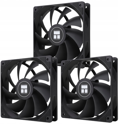 Attēls no Thermalright TL-C12C X3 PWM Juodas 3vnt. (120mm) (Juodi) Ventiliatoriai