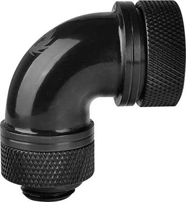 Изображение Thermaltake Zczka ktowa 90° PETG Pacific 1/4" x 16mm Czarna (CL-W097-CA00BL-A)