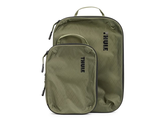 Picture of Thule | Compression Cube Set | Packing Cube | Soft Green