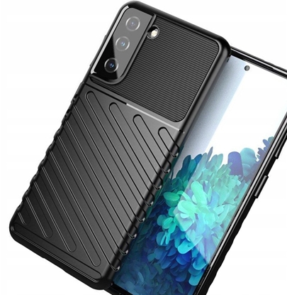 Picture of Thunder Case etui Samsung Galaxy S23+ silikonowy pancerny pokrowiec czarne