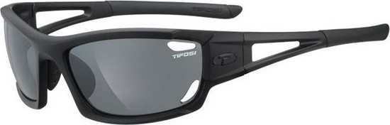 Picture of TIFOSI Okulary TIFOSI DOLOMITE 2.0 matte black (3szka Smoke 15,4% transmisja wiata, AC Red, Clear) (NEW)