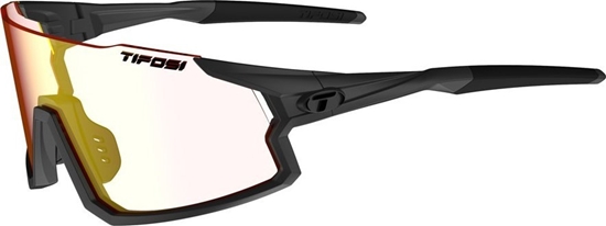 Picture of TIFOSI Okulary TIFOSI STASH CLARION FOTOTEC matte gunmetal (1szko Clarion Red FOTOCHROM 74%-14% transmisja wiata) (NEW 2024)