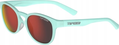 Picture of TIFOSI Okulary TIFOSI SVAGO satin crystal teal (1 szko Smoke Red 15,4% transmisja wiata) (WYPRZEDA -50%)