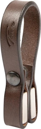 Picture of Tina Handdukshängare TINA - 8,5x2cm - läder - Brun