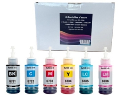 Attēls no Tintes kārtridžs GenerInk Epson T673X BK/ C/ M/ Y/ LC/ LM 6 x 70 ml