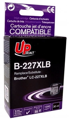 Attēls no Tintes krtrids UPrint Brother B-227XLB Black 3584770889814