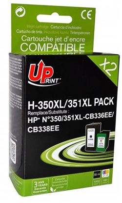 Attēls no Tintes krtrids UPrint HP 350/351XL Multipaka H-350/351XL-PACK-UP